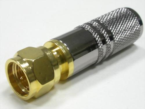 F MALE, TIN PLATED NICKEL HANDLE