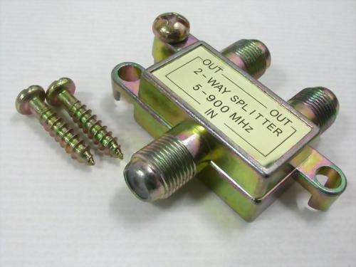 2-WAY SPLITTER, 5-900MHZ 2-WAY SPLITTER, 5-900MHZ