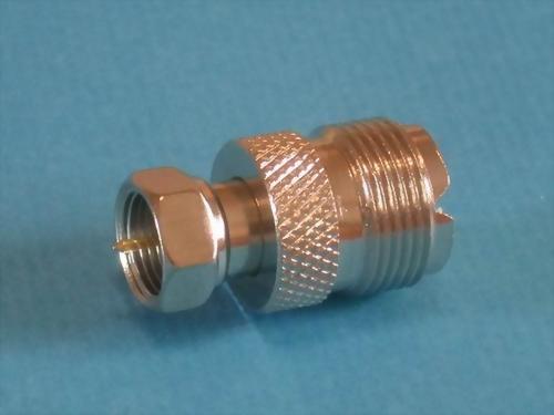 F MALE TO UHF FEMALE