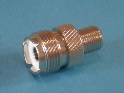 F FEMALE TO UHF FEMALE