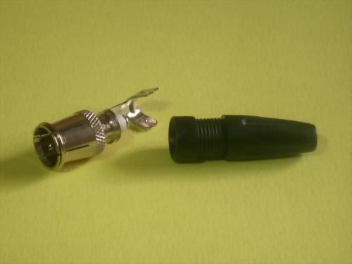 F QUICK MALE SOLDERLESS