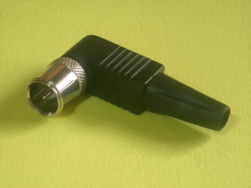 RT. ANGLE F QUICK MALE SOLDERLESS