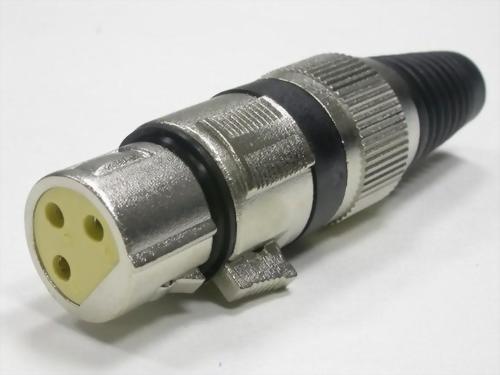 3P MIC FEMALE CONNECTOR