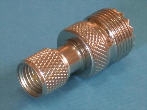 MINI UHF MALE TO UHF FEMALE