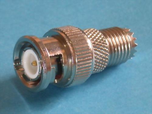 MINI UHF FEMALE TO BNC MALE