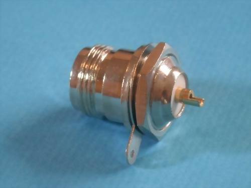 N FEMALE SOLDER TYPE BULKHEAD