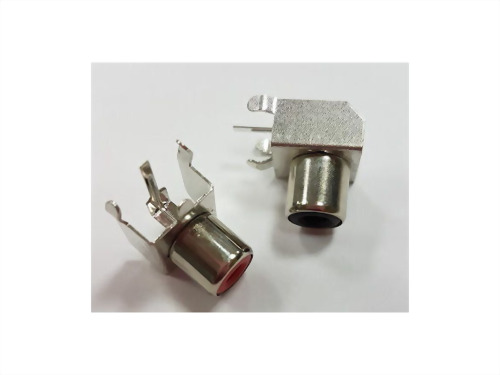 RCA JACK. (RED, BLACK)