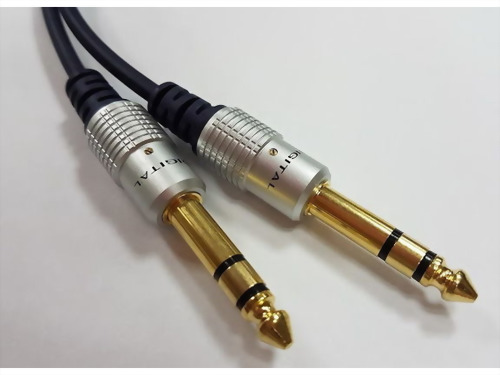 6.3MM STEREO PLUG - 6.3MM STEREO PLUG