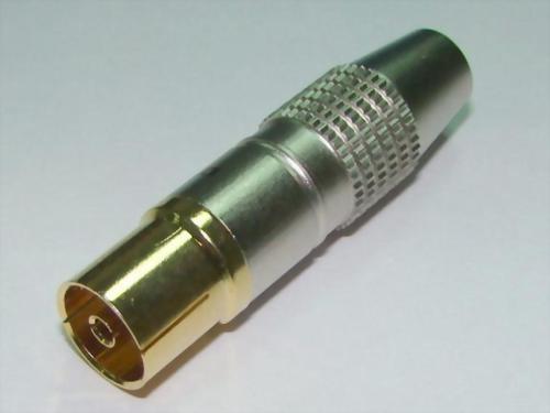 PAL Jack For 6, 7mm Cable, Pearl Nickel Handle