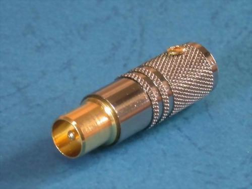 PAL PLUG, SCREW TYPE FOR 8MM CABLE