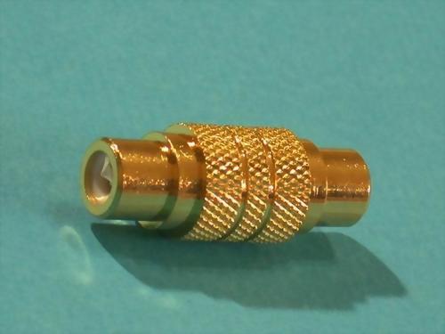 RCA JACK TO JACK, GOLD PLATED