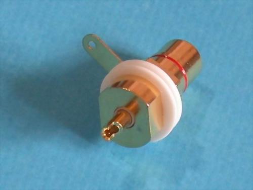 RCA JACK CHASSIS MOUNT, W/ WASHER