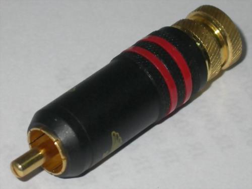 RCA PLUG FOR 7MM CABLE