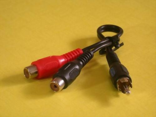 RCA PLUG-2XRCA PHONO JACKS