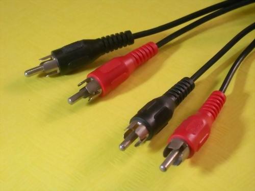 2XRCA PHONO PLUGS-2XRCA PHONO PLUGS