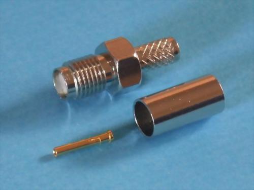 SMA FEMALE CRIMP TYPE