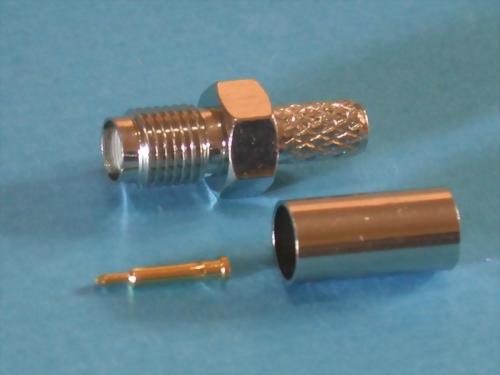 R/P SMA FEMALE CRIMP TYPE R/P SMA FEMALE CRIMP TYPE