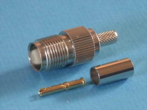 TNC FEMALE CRIMP TYPE COAXIAL CONNECTOR