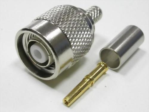 TNC MALE CRIMP TYPE, R/P