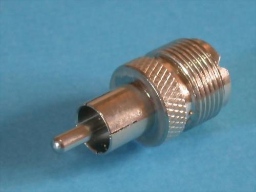 UHF FEMALE TO RCA MALE