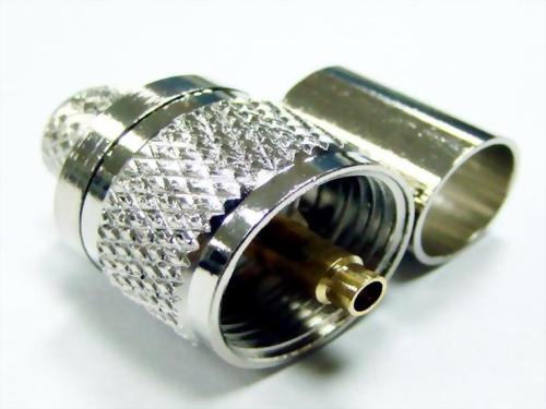 UHF Male Crimp Type, 213U, G.P. UHF Male Crimp Type, 213U, G.P.