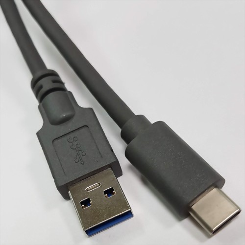 USB C Male to USB3.0 A Male, Grey