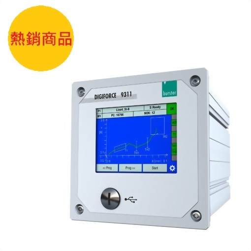 力量與位移的製程顯示器 Universal Process-Controller