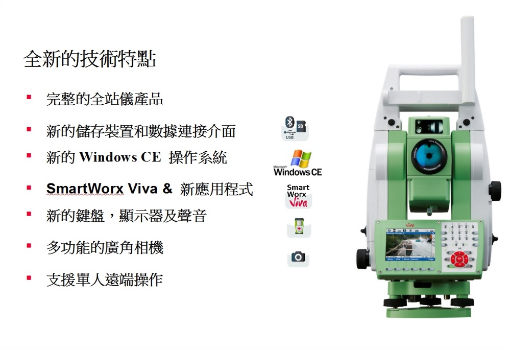 Leica Viva TS16 多功能全站儀