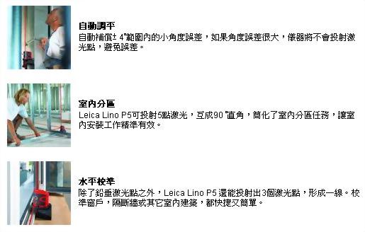 Leica LINO™ P5 雷射墨線儀