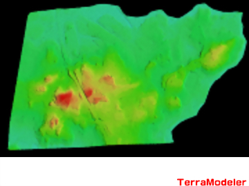 Terra Modeler 點雲地形