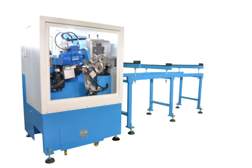 AUTOMATIC SLEEVE ROUNDING/ DRILLING & CUTTING M/C