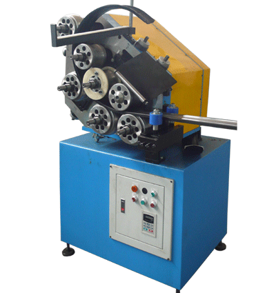 七轮式自行车轮圈卷圆机