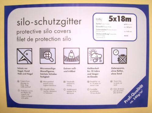 Polyester printing label