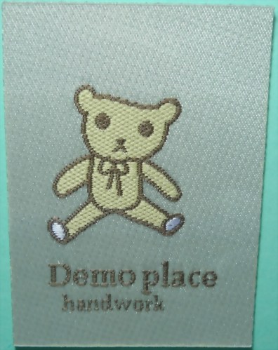Child clothing label