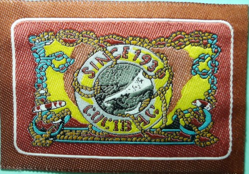 Jacket woven label