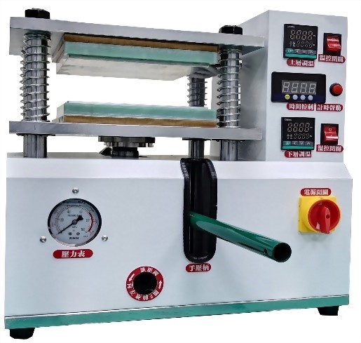 桌上型手動熱壓成型機-10噸-裕大有限公司