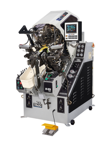 Computerized Programmable Toe-Lasting Machine