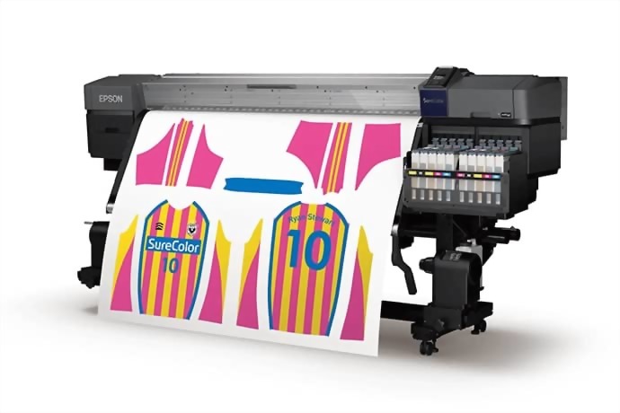 EPSON SureColor SC-F9430H 64-inch dye sublimation fluorescent textile output machine 1