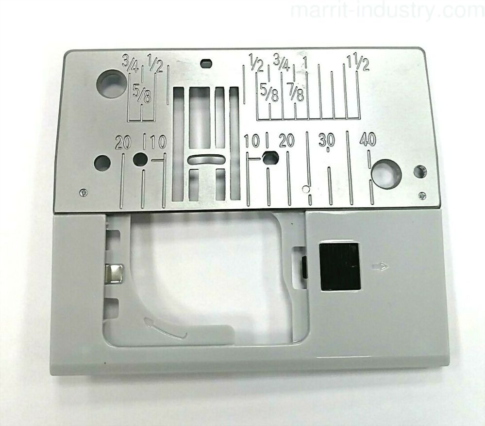 Needle Plate, Janome #503601001, ELNA #395744-57