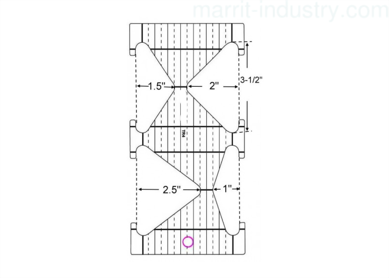 Diamond Shape Quilting template ruler