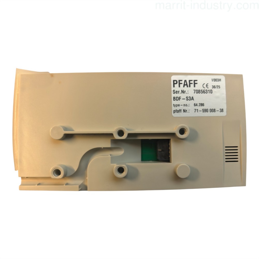 #71-590 008-38 Control Panel for Pfaff Sewing Machine Bdf S3A, Cpl. 3371