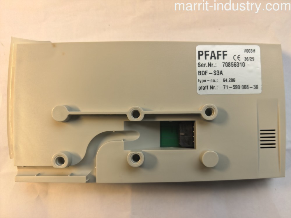 #71-590 008-38 Control Panel for Pfaff Sewing Machine Bdf S3A, Cpl. 3371