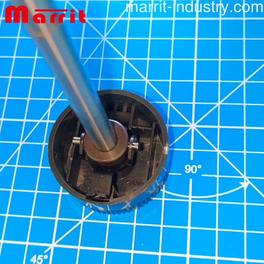 #91-262 578-71/693 REGULATING KNOB WITH SHAFT FOR PFAFF SEWING MACHINE PARTS