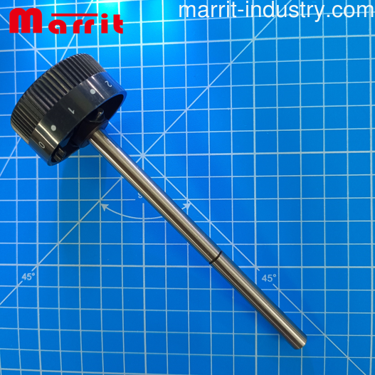 #91-262 578-71/693 REGULATING KNOB WITH SHAFT FOR PFAFF SEWING MACHINE PARTS