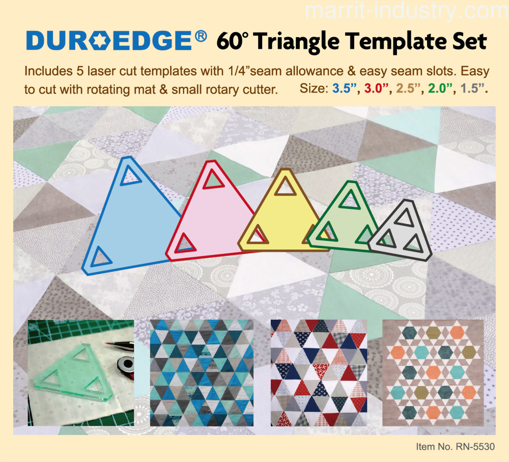 Triangle Template Set - #MA-RN-5530