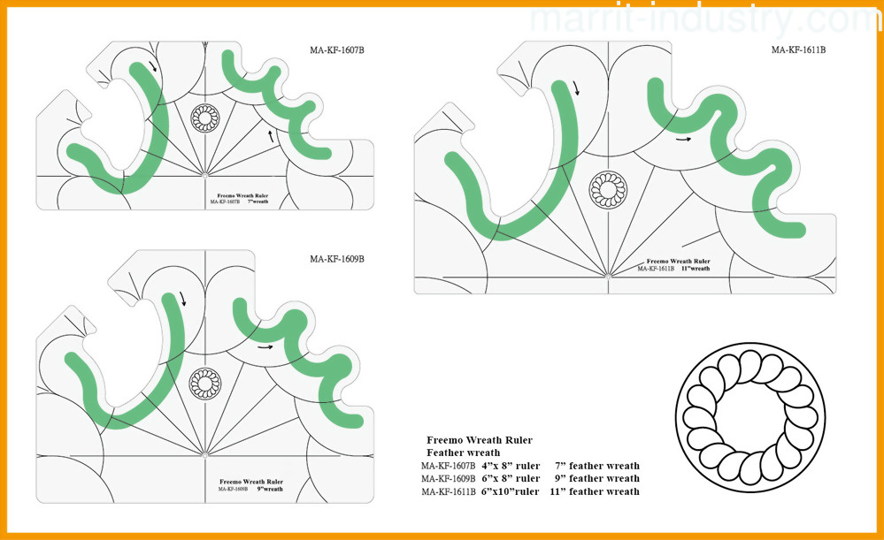 TY Circle Template Ruler