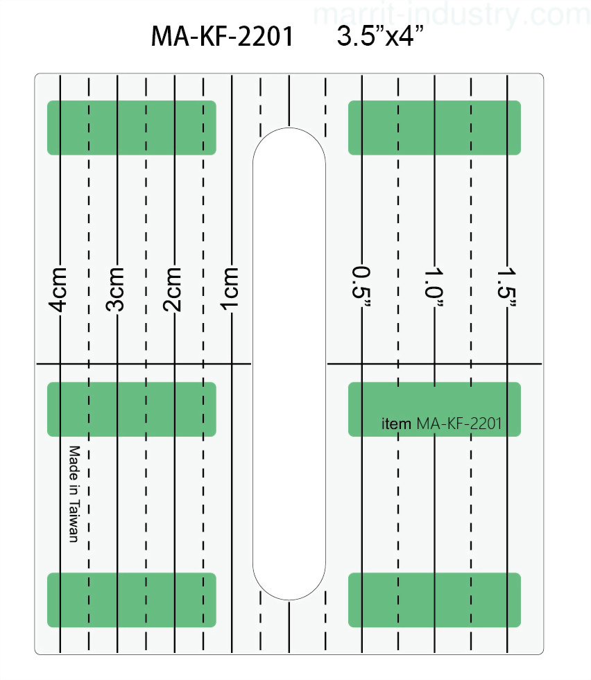 Non-slip Liner Quilting Template Ruler, Quilting ruler, Quilting Liner ruler