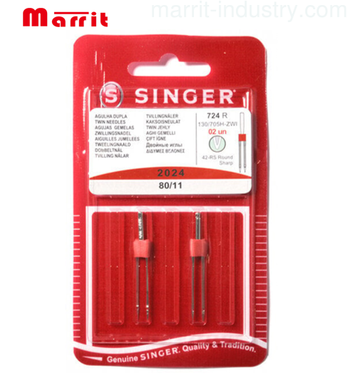 SINGER 2024/80 DOUBLE SEWING NEEDLE