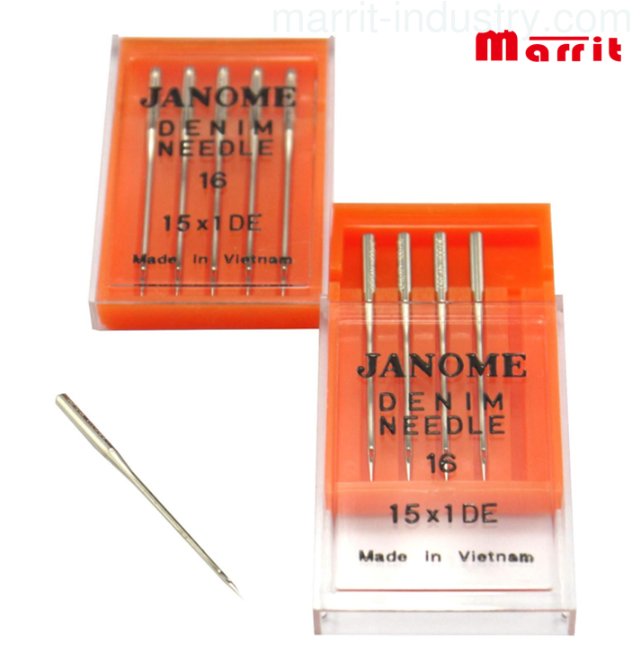 990416000A Denim Needles 15X 1DE 16 for Janome Brand
