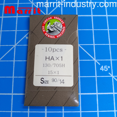 ORGAN NEEDLE   HAx1 130/705H Size 90/14 FOR HOUSEHOLD SEWING MACHINES